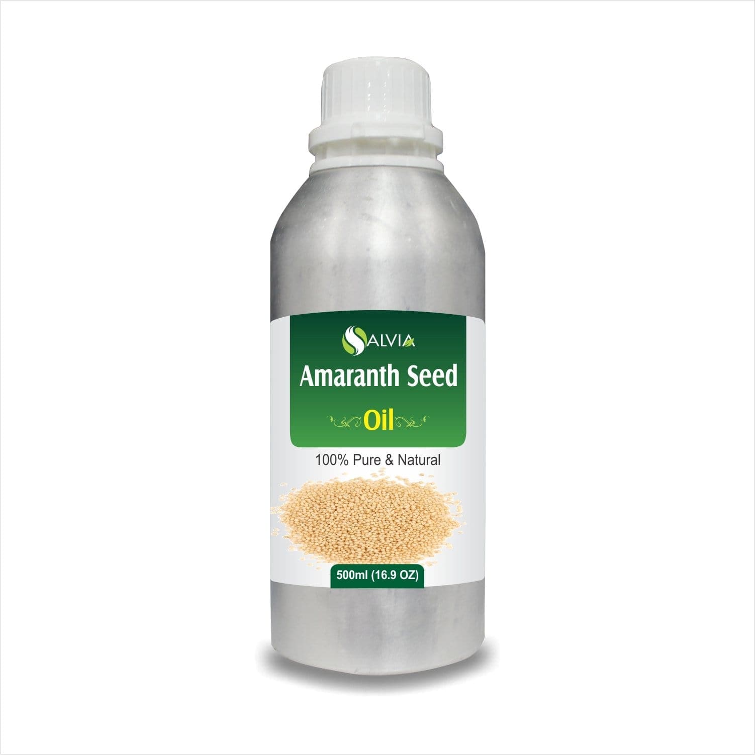 Salvia Natural Carrier Oils 500ml Amaranth Seed Oil (Amaranthus-Caudatus) 100% Natural Pure Carrier Oil